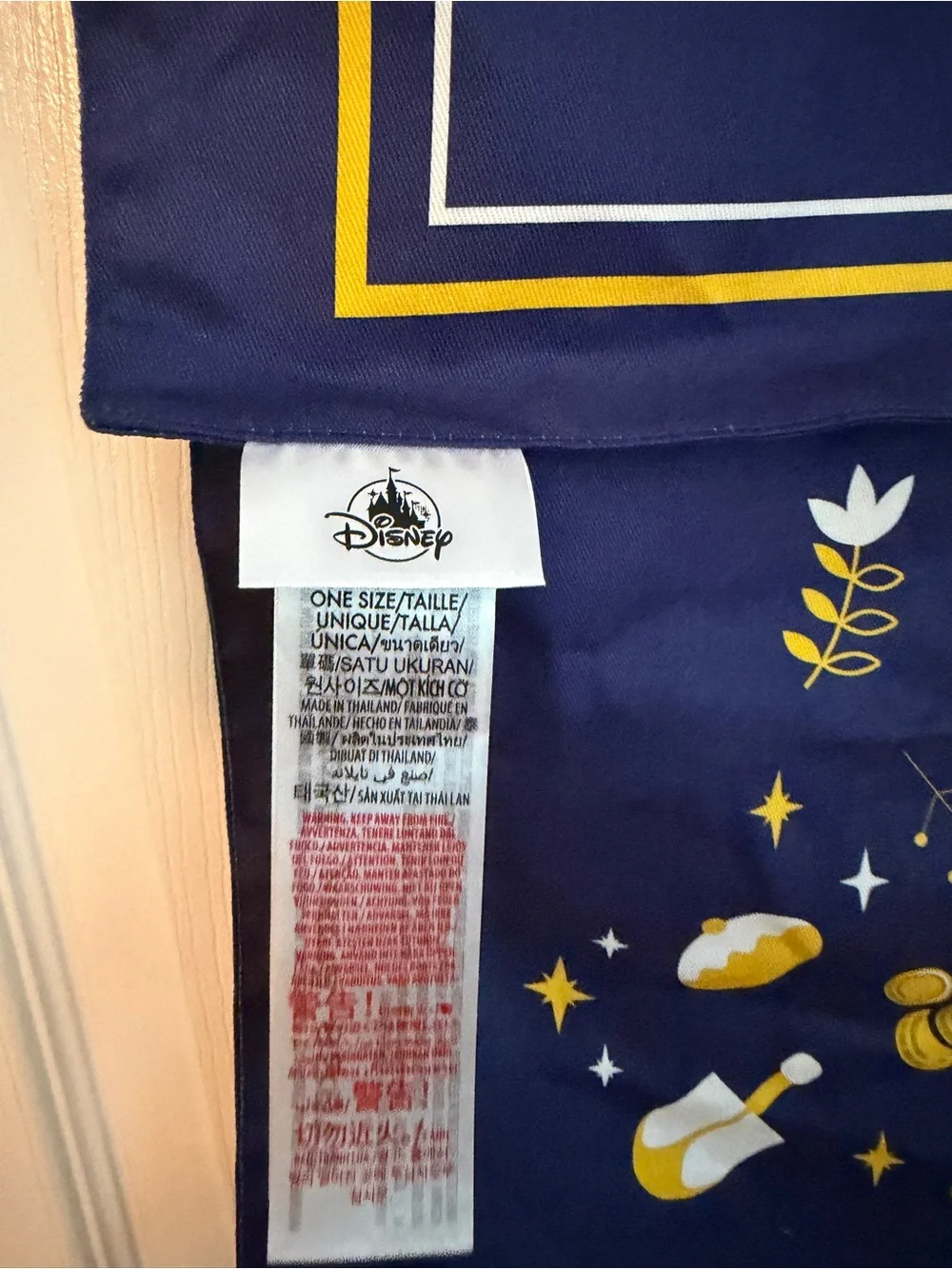 Disney Parks Hanukkah Reversible Table Runner